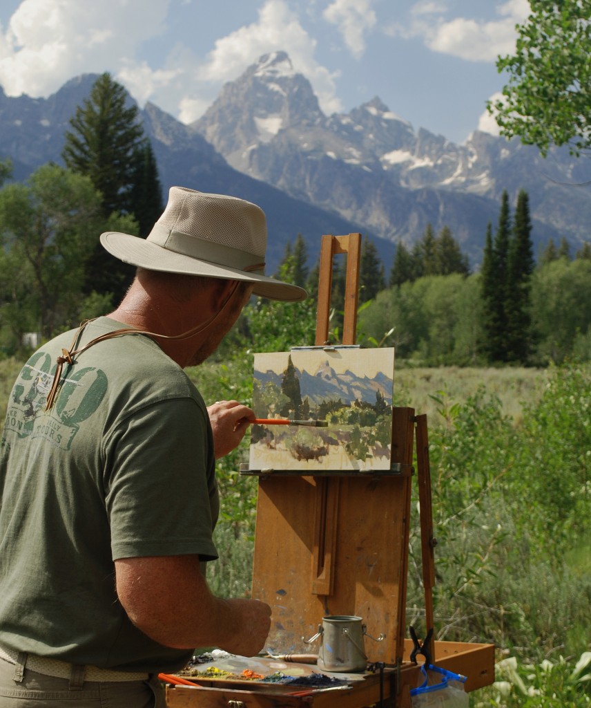 Plein air artist Wes Newton_2012 Quick Draw