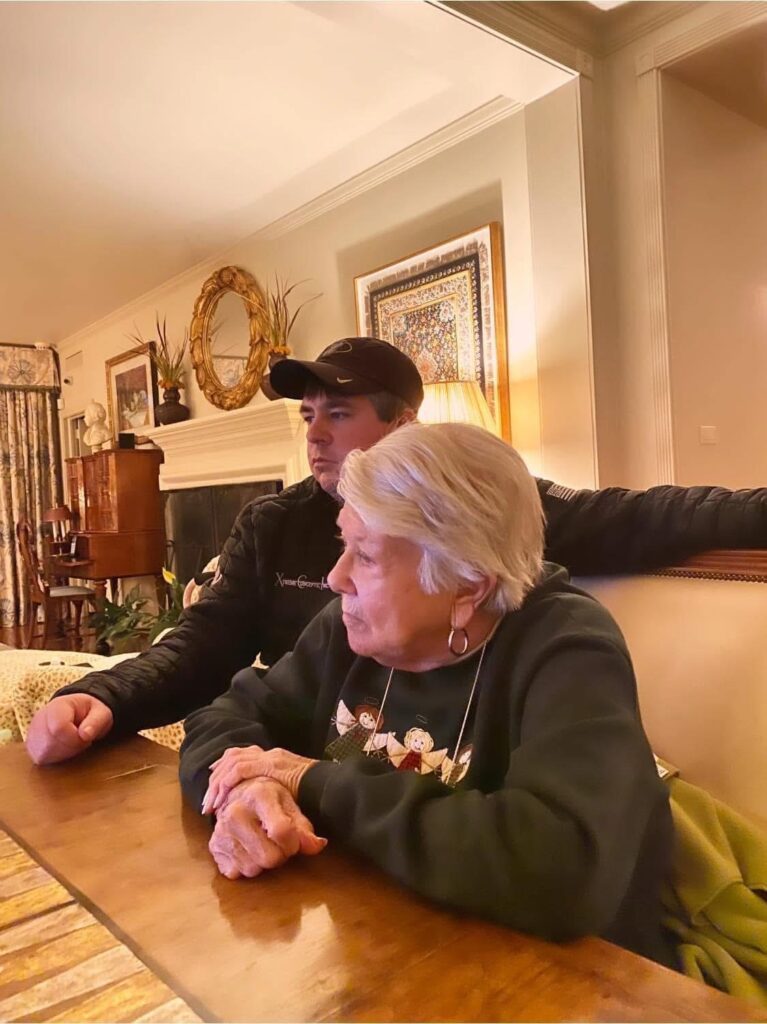 Landon & his grandmother